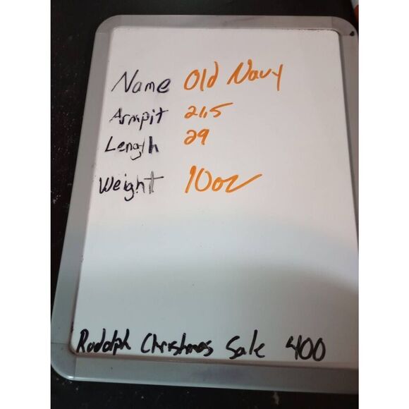 Old Navy Shirt Men's Medium Green White Check Button Front Long Sleeve - Picture 8 of 8